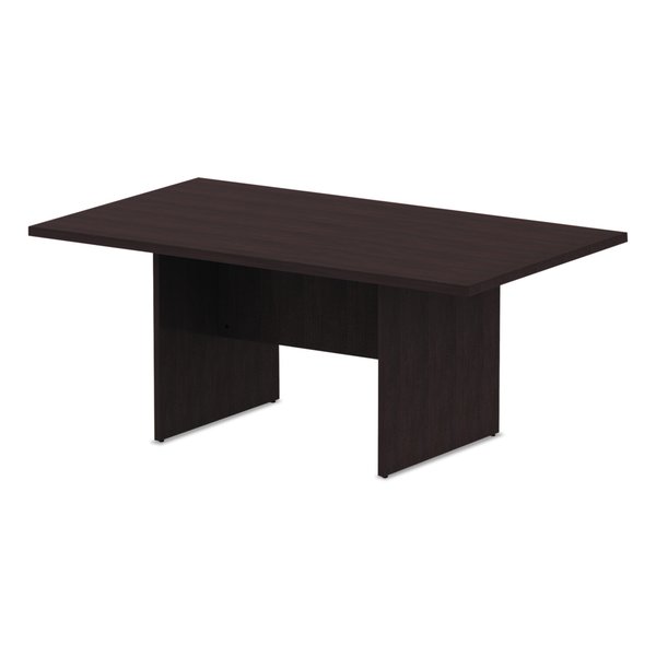 Alera Rectangle Conference Table, 70.78" X 41.38" X 29.5", Espresso Top, Woodgrain Laminate ALEVA717242ES